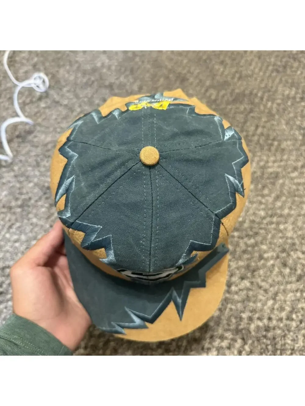 Vintage Green Bay Packers Jagged Edge Drew Pearson Hat